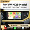 NONE Autoradio Ainavi per VW Volkswagen MQB POLO VI Plus Jetta MK7 T6 Bora con Carplay Wireless e Android Auto, Lettore Multimediale, Stereo per Auto