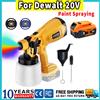 Turpow 1000ML Cordless Strumenti di Spruzzo di Vernice Spruzzatore di Vernice Per Dewalt DCB200 Batteria DCB181 DCB201 DCB609 Modelli di Spruzzo Multipli