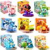 BLOKEES Pokemon Figura Pikachu Bulbasaur Squirtle Charizard Eevee Ceruledge Greninja Action Figure Giocattoli Raccogliere Regalo Di Natale