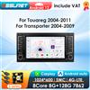 OSSURET CarPlay Android Auto Radio per Volkswagen Touareg 2004-2011 Multivan Transporter T5 Car Multimedia Player GPS 4G-LET autoradio