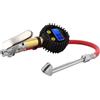 Fdit Pompa per pneumatici per gonfiaggio pneumatici con misuratore di pressione digitale universale per auto moto 3‐200PSI