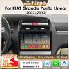 Hizpo 8Core 2Din Android14 Lettore multimediale per auto per FIAT Grande Punto Linea 2007-2012 AI Carplay 4G 360Camera di Snapdragon6115