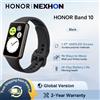 HONOR Band 10, Versione Globale Smart Band, Design con Bordo Curvo, Monitoraggio Salute Mattutina, Schermo AMOLED da 1,57'', Resistenza all'Acqua 5ATM, BT5.3
