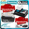 MAKITA Batteria Originale Makita 18V 6Ah BL1850B agli Ioni di Litio, Batteria di Ricambio BL1850 BL1860B BL1860 BL1840B BL1830B BL1830 LXT-400 RU