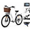 cysum Bicicletta Elettrica Cysum X-City per Adulti, Bicicletta Elettrica Urbana da 26 Pollici per Donne e Uomini, Batteria al Litio 48 V 10.4 Ah, Motore 250 W, 25 Km/h, per Uso Urbano