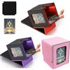 RyshePro Scatola per mazzi di carte collezionabili con oltre 100 caricamenti per display MTG Commander con 2 divisori Scatola per carte sportive da gioco Custodia per mazzi magnetici in PU