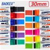 BAOKE POP-30mm Pennarello Permanente 12 Colori Ampio Scalpello Taggin Permanente Per Supermercato, Ceramica, Vetro, Legno, Pittura su Roccia