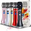 Microfono Ultra Potente per Karaoke, Megafono con Altoparlante e Amplificatore, Interruttore Eco, Portatile per Canto all'Aperto, Insegnamento, Feste