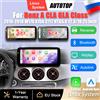 AUTOTOP Radio multimediale per auto con CarPlay wireless e Android Auto da 10,25" e 12,3" per Benz CLA GLA Classe A W176 C117 2016-2018 NTG5.0 GPS BT