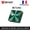 BMAX Nuovo Modello 2026 BMAX B6 Turbo Mini PC 16GB DDR4 (Fino a 32GB) 512GB SSD (Slot M.2 SSD*2) Processore Intel Core I5 8257U Win11 Pro Doppio SSD Computer Desktop Mini 4K