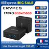 ERVPES Mini PC ERVPES E1PRO 8GB LPDDR4 256GB SSD Intel N4505 Windows 11 Pro Wi-Fi Dual-Band BT5.0 Computer Desktop Mini per Ufficio