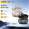 realme Auricolari realme Buds Clip Versione Globale, Design Titanium-Fit, 5.3g, Leggeri come Carta, Algoritmo NextBass, Traduttore AI, Suono Potente