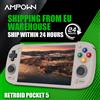 Retroid Pocket AMPOWN Retroid Pocket 5 RP5 Lettori di giochi portatili 5.5 ''AMOLED 1080P Schermo Android 13 Lettore di videogiochi retrò portatile SD865