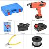 Legatrice Automatica per Tondini da 8mm-34mm 12V con Batteria, Pinze per Legatura Elettrica