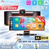srnubi Jansite, videoregistratore per auto 4K da 11,26 pollici, con CarPlay e Android Auto wireless, sistema intelligente per auto, interfaccia di tipo C, dashcam facile da installare.