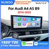 NUNOO（电子） Carplay Wireless Linux Android Auto per Audi A4 A5 B9 2016-2022, Sistema Audio Multimediale Stereo con Navigazione