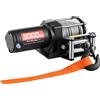 SucceBuy Verricello Elettrico 3000LBS 12V con Cavo per ATV/UTV, Cavo in Acciaio 3/16in x 39.4ft, Impermeabile IP55 per Rimorchio Fuoristrada
