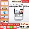 Hizpo 9'' 6115 Sistema Intelligente Carplay 4G 2Din Android 14 Autoradio per Renault Logan I Sandero Lada Largus Multimedia Video