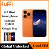 FUFFI I17 Mini Smartphone Android con Face ID, Portatile, 8.1 Mini Cellulare, Schermo HD da 3.0 Pollici, 2GB RAM, 16GB ROM, Batteria da 900mAh