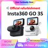 Insta360 【Ricondizionato Ufficiale】Insta360 GO 3S 4K Telecamera Magnetica Indossabile Ricondizionata Ufficiale, Videocamera POV Invisibile per Vlog con Editing Rapido AI