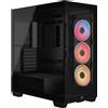 CORSAIR Case PC mid tower con vetro temperato 3500X LX-R-RGB
