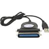 Bolwins M40C Bolwins Cavo adattatore da USB a IEEE 1284 36 pin per stampante parallela per connessione USB 0,8 m