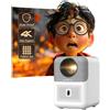 OEM Mini proiettore home cinema intelligente, supporto 4K, 300 ANSI lumen, compatibile con Bluetooth , U4