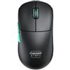 Cherry Mouse da gioco, CHERRY XTRFY M68 Wireless, ultraleggero, simmetrico, 2,4 GHz, 53 grammi, 75 ore di autonomia della batteria, nero