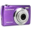 Lustrens Fotocamera, fotocamera digitale, fotocamera compatta: 18 megapixel, Full HD, zoom ottico 8x, colore viola