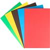 INNSPIRO Set 5 fogli in gomma EVA adesiva assortiti colori 20 x 30 cm x 2 mm, 20 x 30 cm