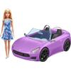 MATTEL Bambola con auto sportiva decappottabile a due posti BARBIE HBY29