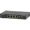 Netgear GS305EPP-100PES (5 porte), Switch di rete, Nero