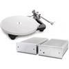 Rega + Transrotor Planar 10 nero opaco + testina Apheta 3 MC + Phono 8.2 MC sym