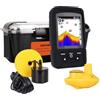 POAHNCU Telecamera Subacquea, Fishfinder Sonar A Doppia Sonda Cablato | Barca, Pesca, Mare, Attrezzi, Forniture