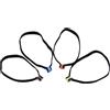 Diheohg 4 Pezzi Tippet per Pesca A Mosca Tippet per Pesca Anelli per Bobine Filo da Pesca Leader Attrezzatura per Attrezzatura di Ricambio