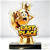 SAKNYUFO Trofeo Last Place - Trofeo per WC in acrilico che piange | Trofeo divertente per perdenti di calcio fantasy, divertente trofeo per tornei sportivi scolastici, giochi in ufficio e feste