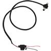Domary Cavo Backbone NMEA 2000 con Fusibile 3A, 1 Metro, per Reti Marine | Costruzione in ABS, IP67, Connettore M12 a 5 Pin, Compatibile con Reti Simrad, Lowrance