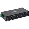 InLine Hub Industriale USB 3.2 Gen.1, USB-C, 7 Porte, Con Alimentatore