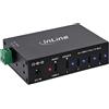 InLine Docking Station Industria USB 3.2 Gen.1 4 Porte USB-C Alimentatore Nero