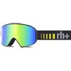 Zero RH+ RH+ Logo Evo Goggles Nero/Lime - Lente Verde