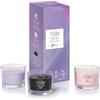 Yankee Candle Set Regalo di Candele profumate | 3 Mini Candele Votive profumate | Miscela di Cera di soia | Regali Perfetti per Le Donne