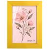 Velora Home&Living VELORA H&L Cornice Foto Giallo 15 x 23 cm - Cornice in Legno con Plexiglass Trasparente, Portafoto da Parete, Cornice per Poster, Fotografie, Puzzle, Diplomi e Certificati