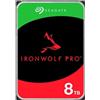 SEAGATE  IRONWOLF PRO  Disco rigido interno  8 TB  SATA 6 Gbit/s  7200 RPM (ST8000NT001)