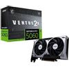 MSI Scheda grafica MSI GeForce RTX 5060 VENTUS 2X OC 8G, 8 GB GDDR6, doppia ventola TORX, sistema di raffreddamento efficiente