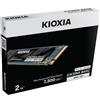 Kioxia Disco SSD interno NVMe KIOXIA EXCERIA BASIC da 2 TB, PCIe 4.0, M.2 2280, tecnologia BiCS FLASH 3D, velocità di lettura 7300 MB/s, per computer portatili e desktop