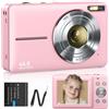 Merkloos Fotocamera digitale compatta - 44 MP - Video 1080p - Zoom digitale 16x - Compatta, leggera, per bambini e principianti