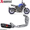 Akrapovic Scarico completo YAMAHA MT-09 ABS Tracer 2015-2020 AKRAPOVIC Carbonio RC S-Y9...