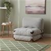 Dmora - Poltrona Dysnomia, Seduta Imbottita, Divano Singolo da Salotto, Sedia con braccioli, 80x60 h70 cm, Grigio