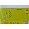 BERICAH Sensilatex Guanti Lattice Talcati Taglia L 100 Pezzi