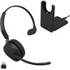 Jabra Evolve3 65 Mono Wireless Bluetooth Headset with Mic, MS Teams, USB-C